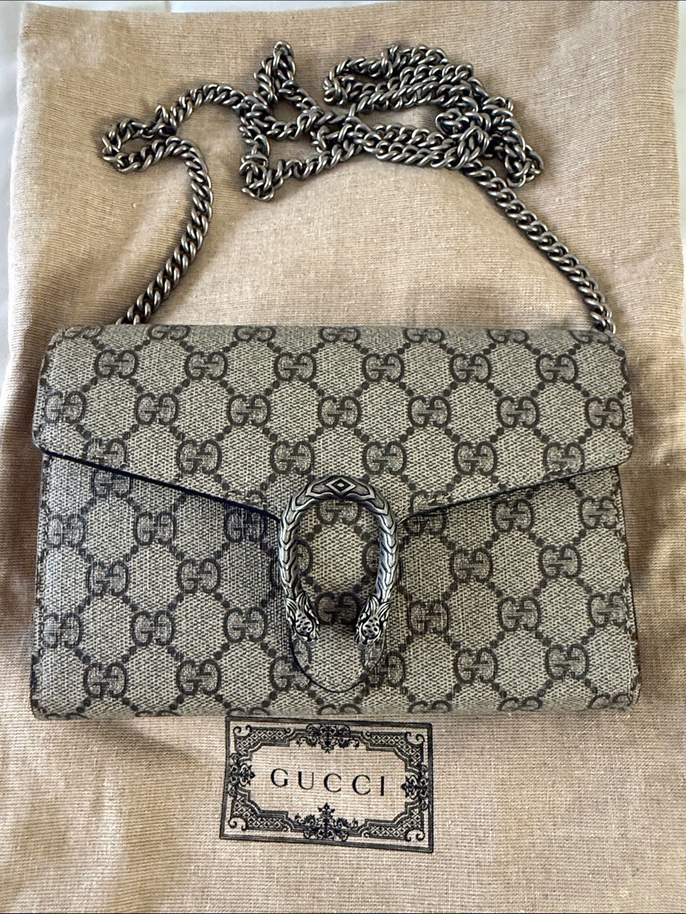 Gucci Dionysus Wallet on Chain